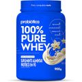Whey Protein Probiótica 100% Pure Whey Sabor Baunilha 900g